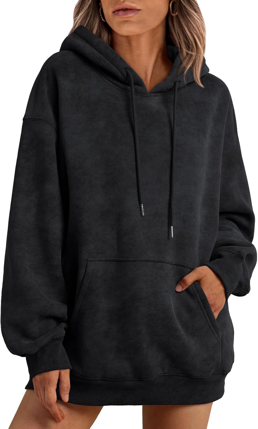 Women Hoodies Fleece Sweatshirts Long Sleeve Pullover Jackets Fall Fashion with Pocket 2024  Clothes