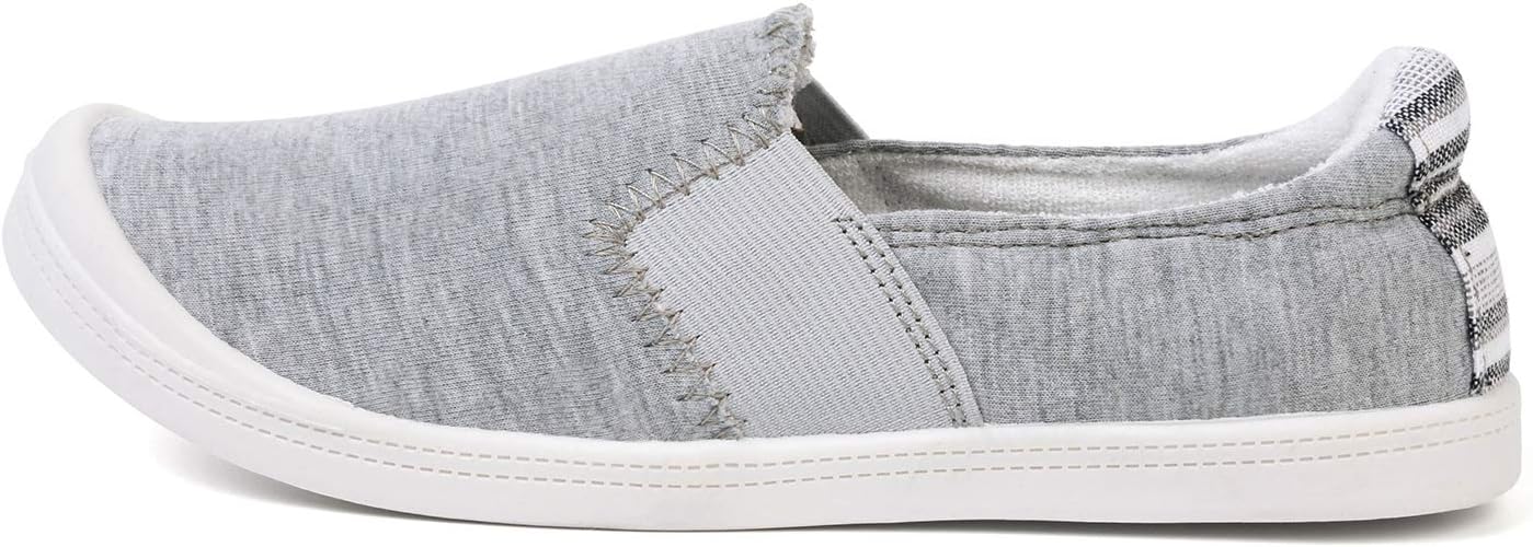 Shoes for Women, Comfort Low Top Canvas Slip On Sneakers Classic Casual Walking Shoes