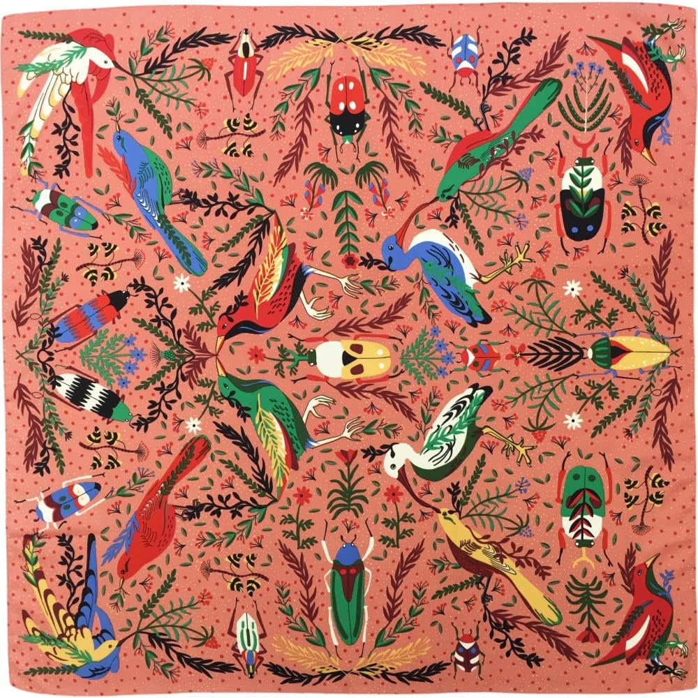 Silk Like Head Scarf for Women - Satin Large Hair Scarves - 35'' Square Silk Hair Wrap for Sleeping with Gift Packed'