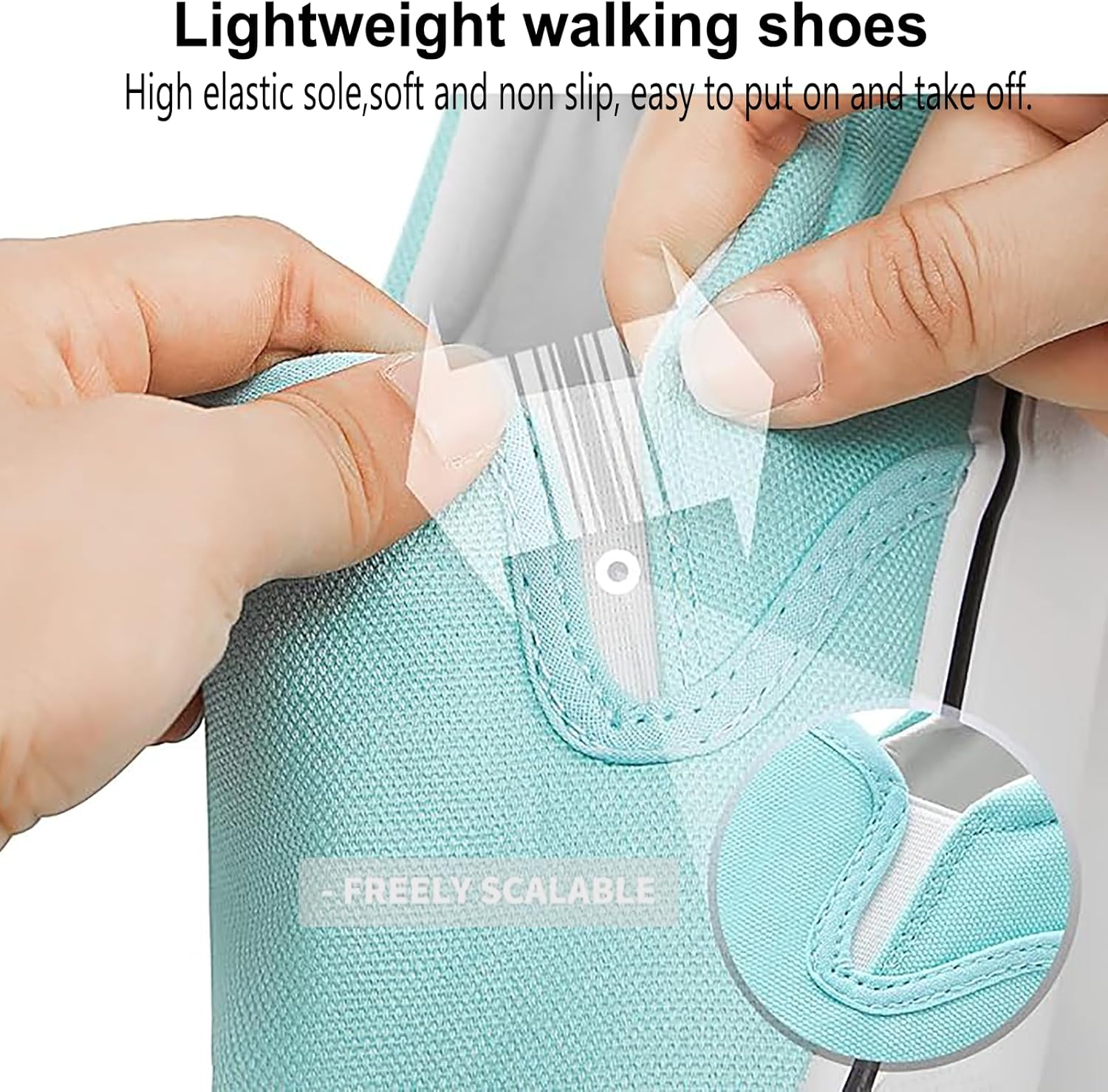 Women's Slip on Sneakers Womens Loafers Classic Canvas Leisure Vintage Flat Fashion Comfortable Elastic Sneakers