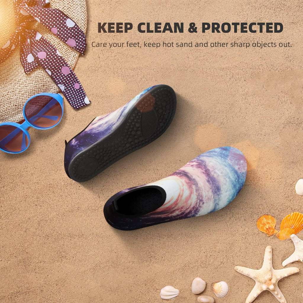 Water Shoes Quick Dry Barefoot Wide Toe Swim  Sock River Hiking Beach Sport Shoes Men Women for Kayaking Boating Rock Yoga Pool Lake